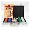 Image 1 : 200 COMPLETE POKER CHIP METAL SET NEW 2 DECKS,