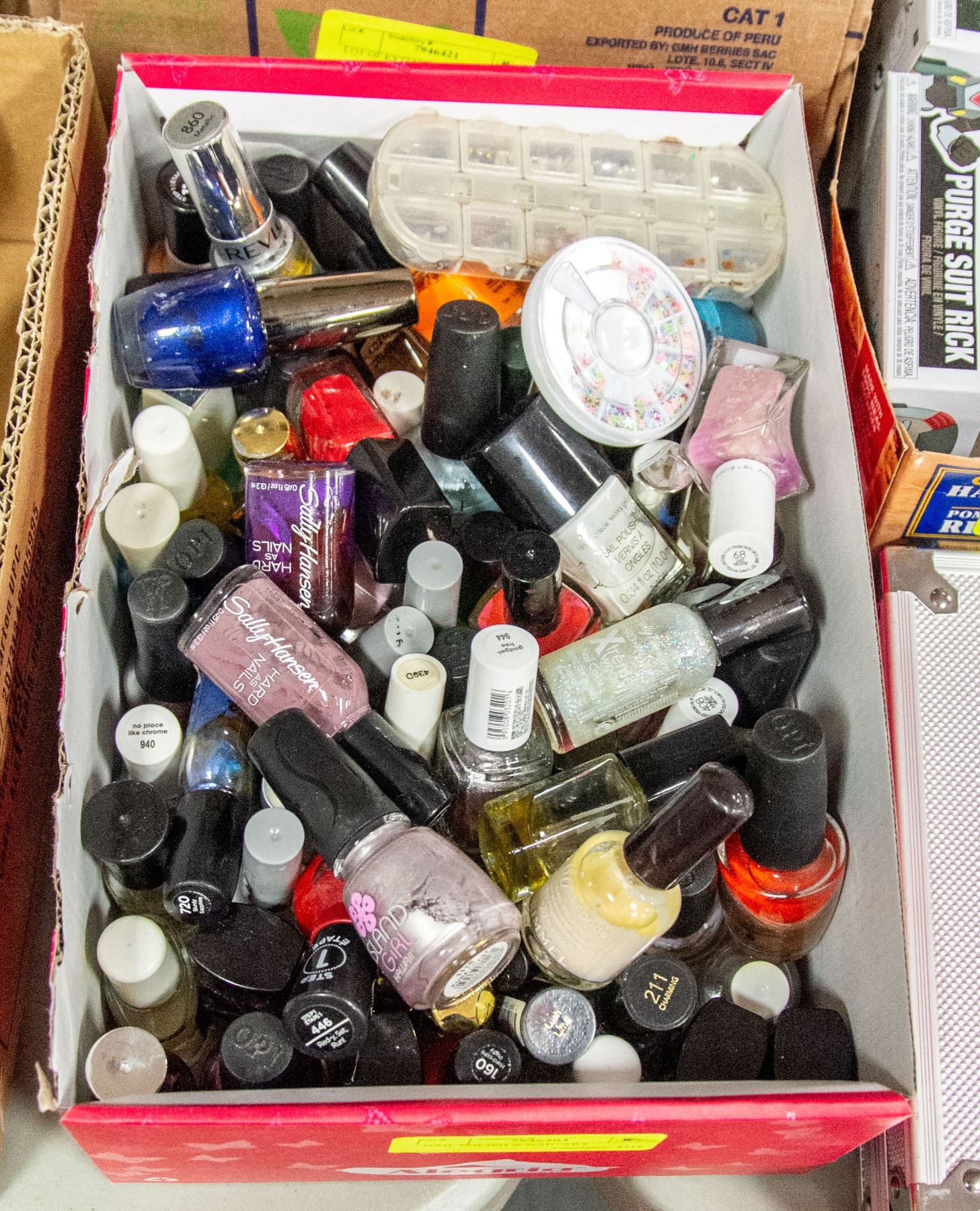 NAIL POLISH & NAIL ART - SOME PARTIALLY USED