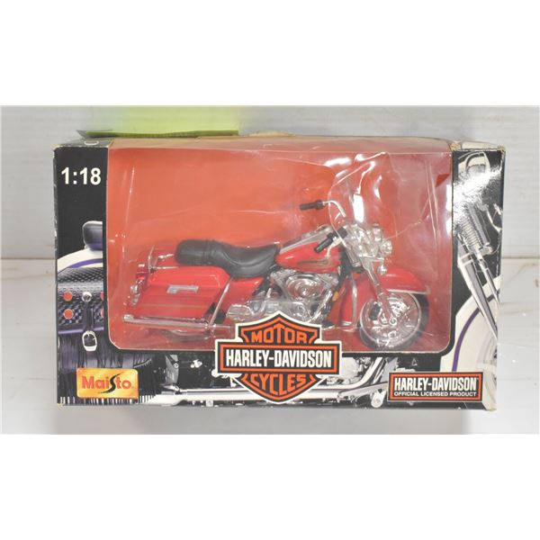 1/18 SCALE HARLEY DAVIDSON DIECAST