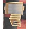 Image 1 : SET OF 2 WOOD STORAGE BOXES