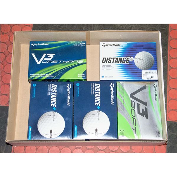 5 DOZEN ASSORTED GOLF BALLS