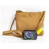 Image 1 : ANUSHKA HAND PAINTED WALLET & LEATHER FOSSIL