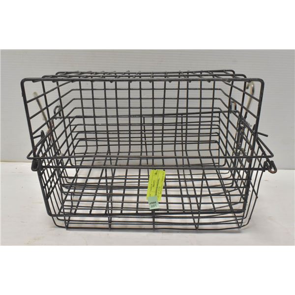 FLAT OF BIKE BASKETS