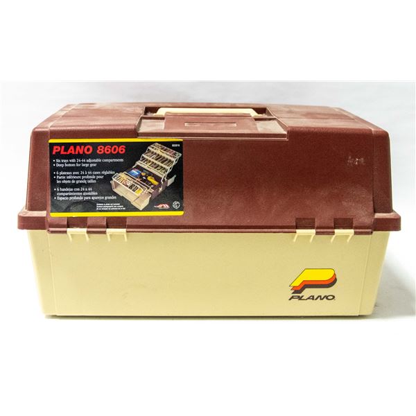 PLANO 6 TRAY TACKLE BOX