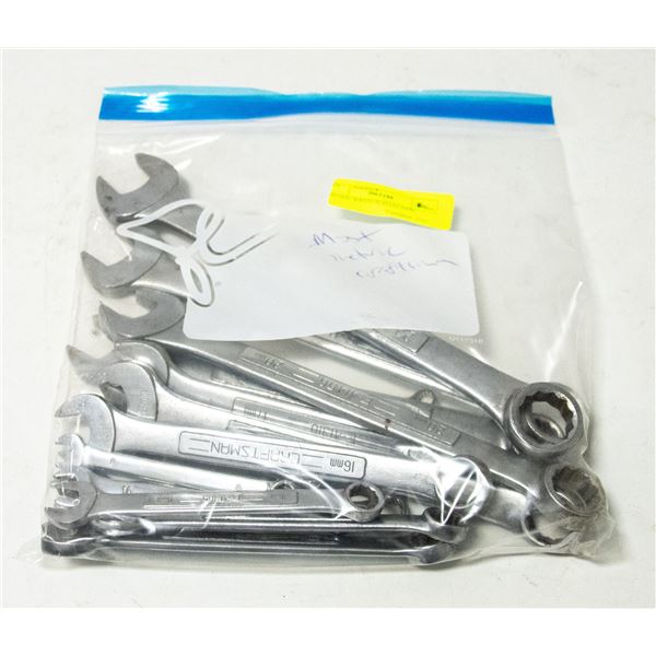 ASSORTED METRIC WRENCHES
