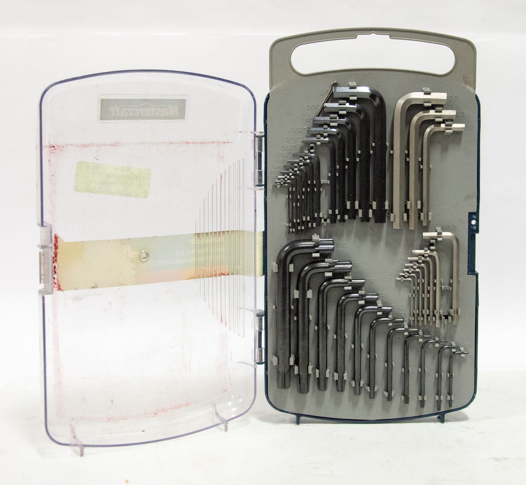 Set Clef Mastercraft MASTERCRAFT ALLEN KEY SET IN CASE