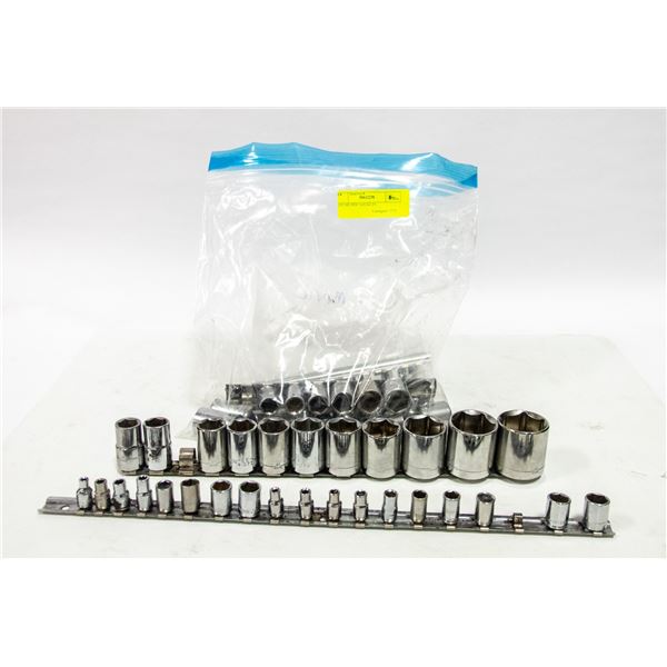 LOT OF METRIC SOCKETS