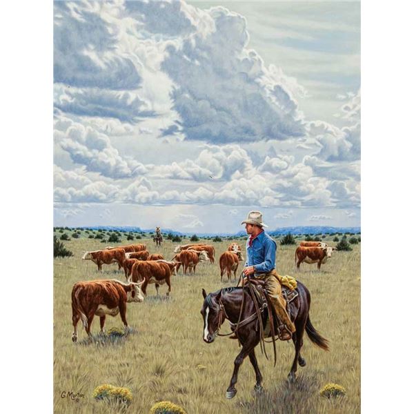Gary Morton-A Cowboyin' Day