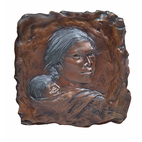 Glenna Goodacre-Sacagawea Study (relief)