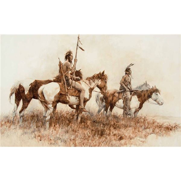 Howard Terpning-Buffalo Runners
