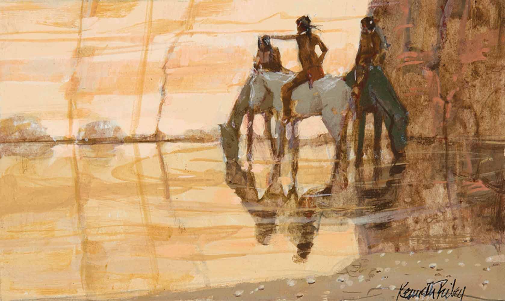 Kenneth Riley-Pause on the Trail study