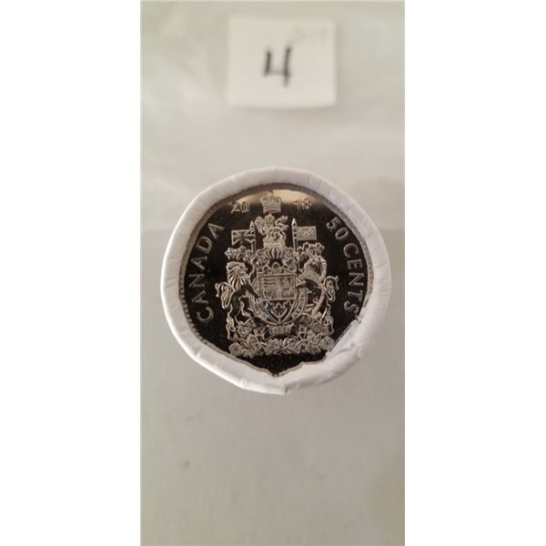 2018 50 CENT MINT ROLL
