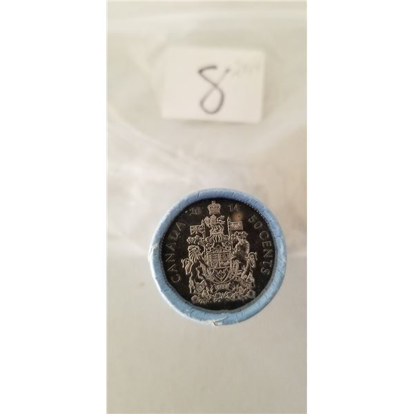 2014 50 CENT MINT ROLL