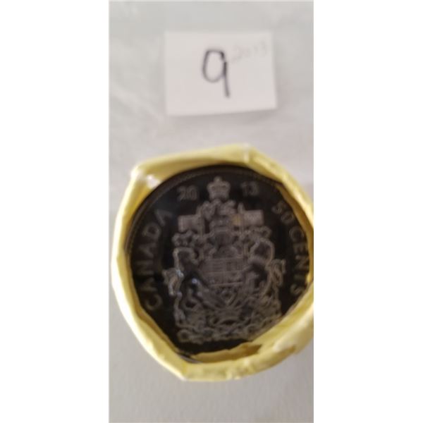 2013 50 CENT MINT ROLL