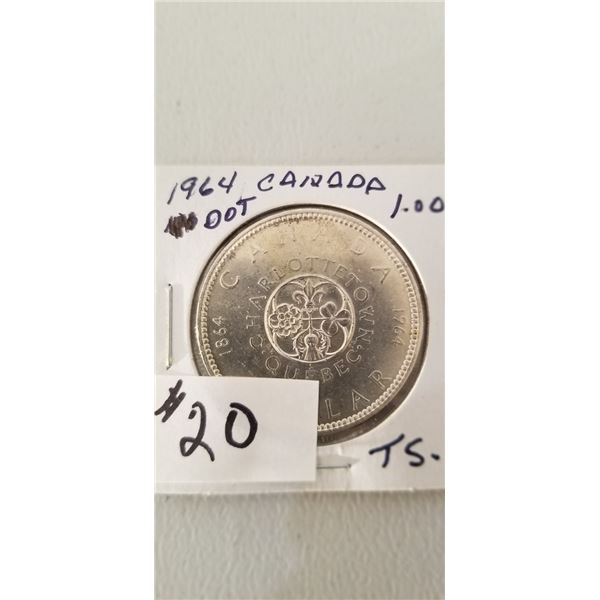 1964 Silver dollar