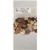 Image 1 : Tray of foreign coins