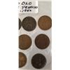 Image 2 : 10 OLD BRITISH PENNIES 1866-1940