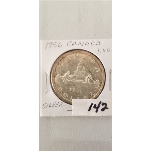 1956 CANADA SILVER DOLLAR