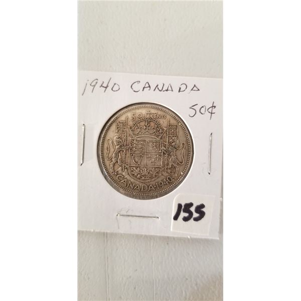 1940 CANADA 50 CENT