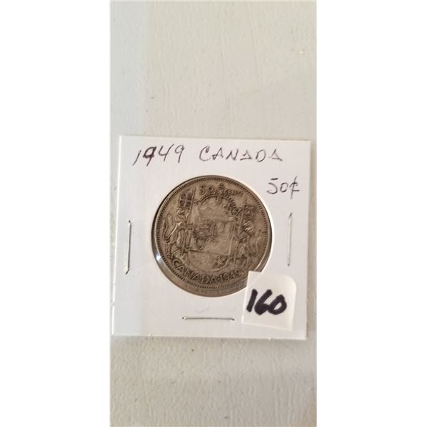 1949 CANADA 50 CENT