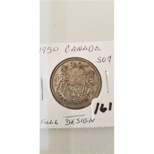 1950 CANADA 50 CENT