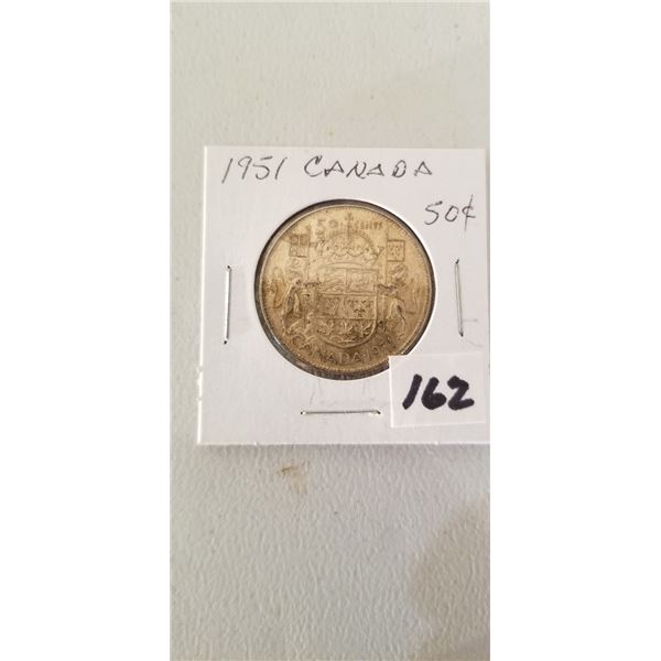 1951 CANADA 50 CENT