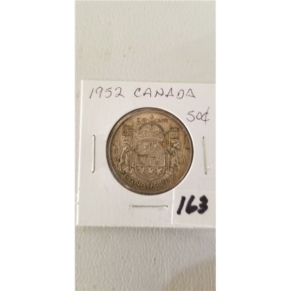 1952 CANADA 50 CENT