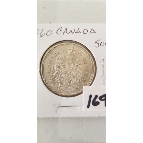 1960 CANADA 50 CENT