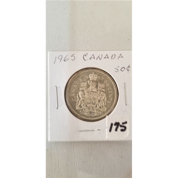 1965 CANADA 50 CENT