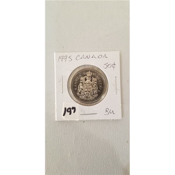 1995 CANADA 50 CENT