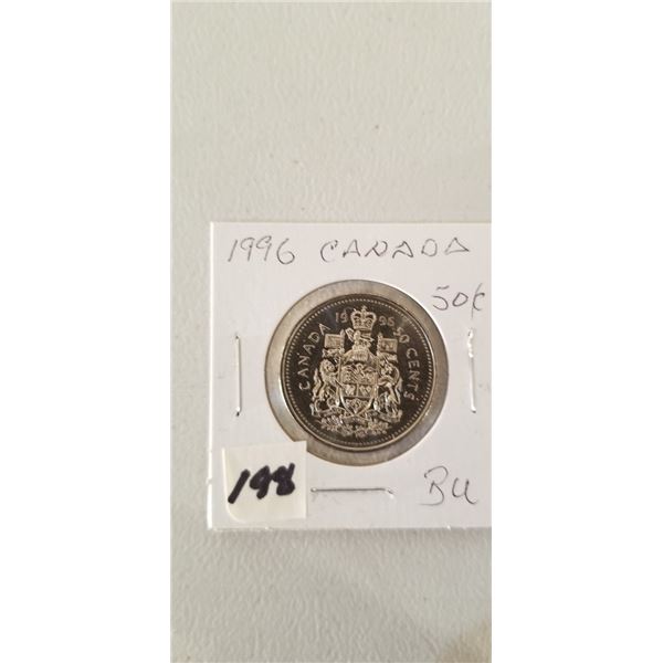 1996 CANADA 50 CENT