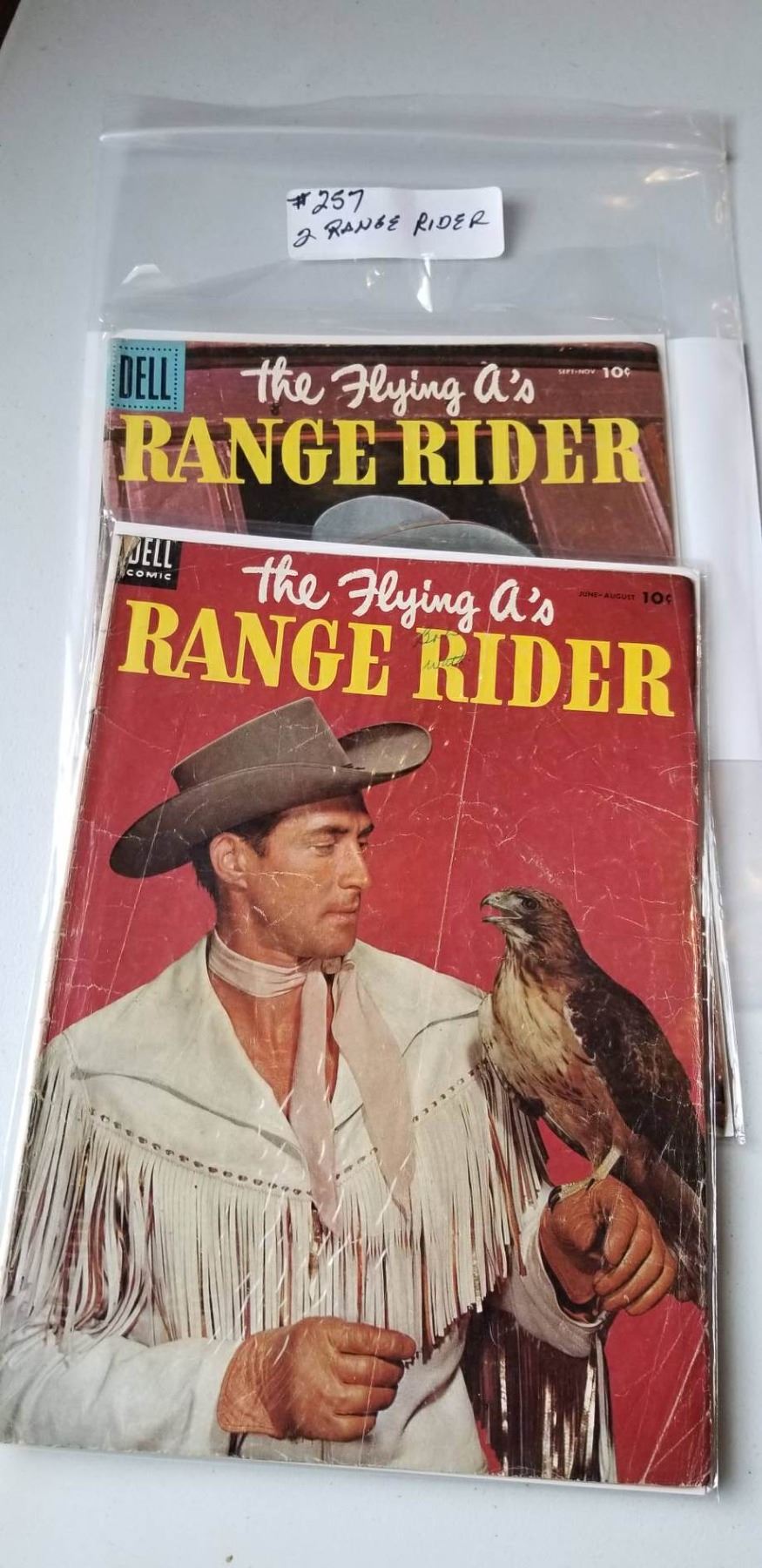 2 RANGE RIDER COMICS