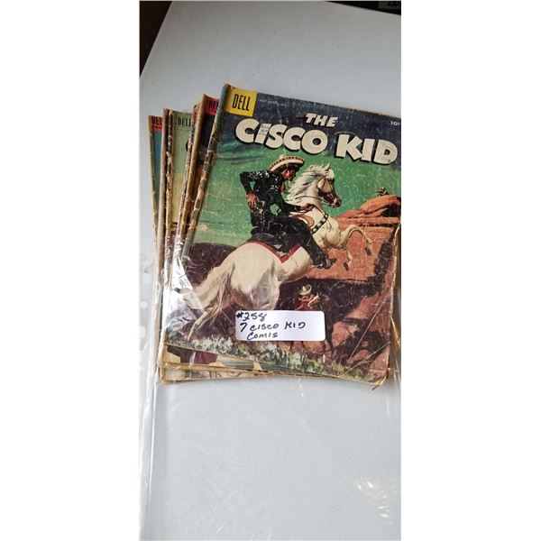 7 CISCO KID 10 CENT COMICS