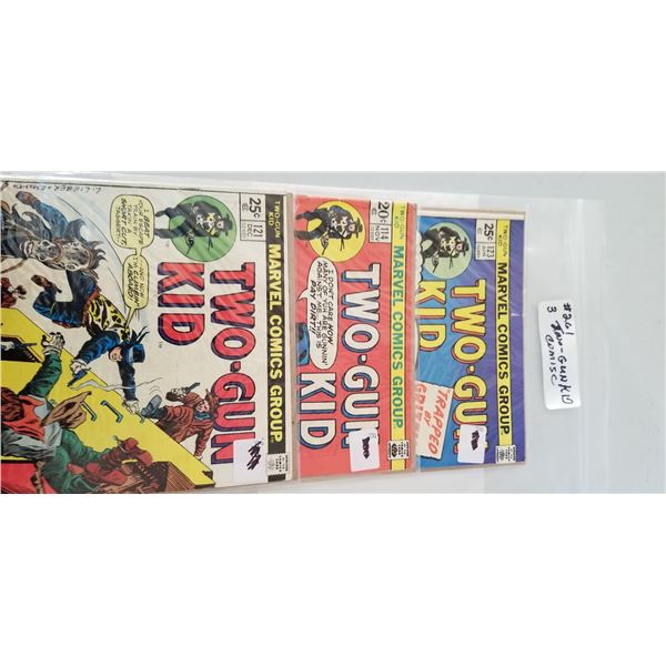 3 TWO GUN KID WESTERN COMICS