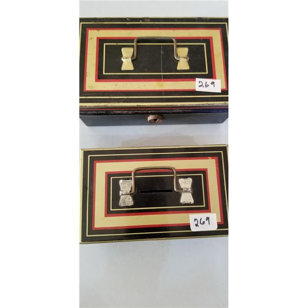 2 COLLECTER TINS