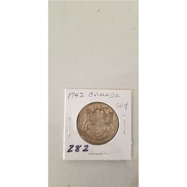 1942 CANADA 50 CENT