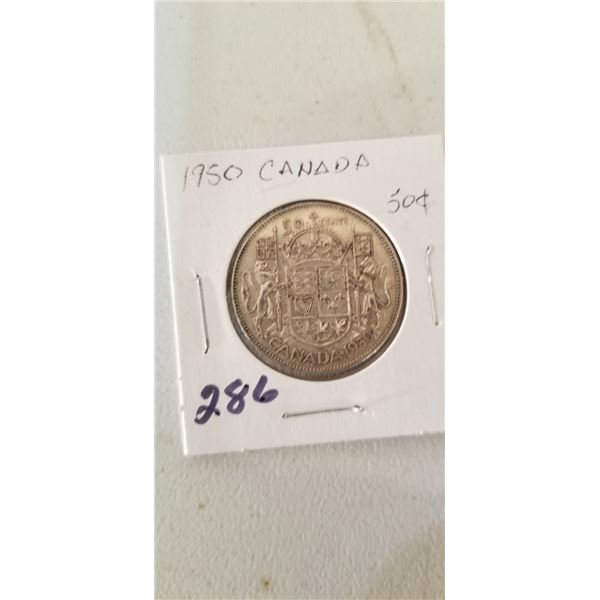 1950 CANADA 50 CENT