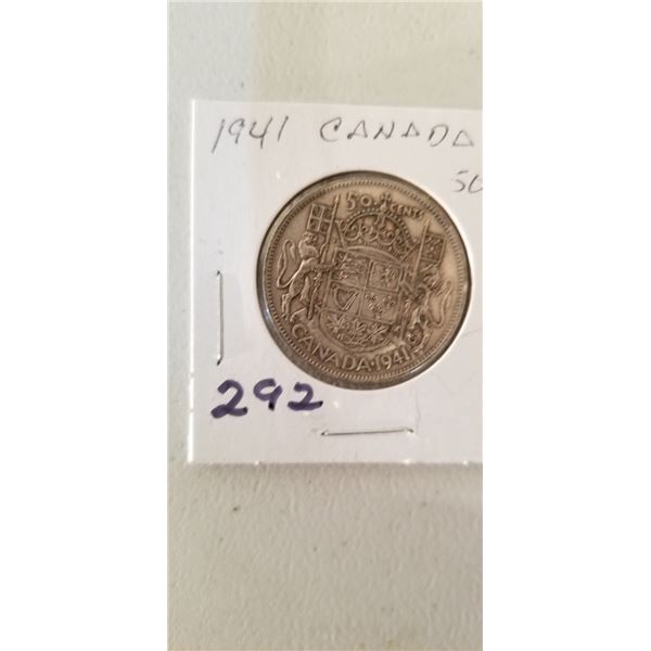 1941 CANADA 50 CENT
