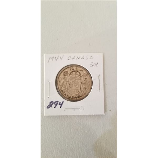 1944 CANADA 50 CENT