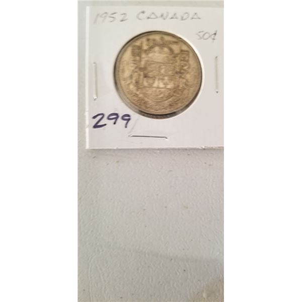 1952 CANADA 50 CENT