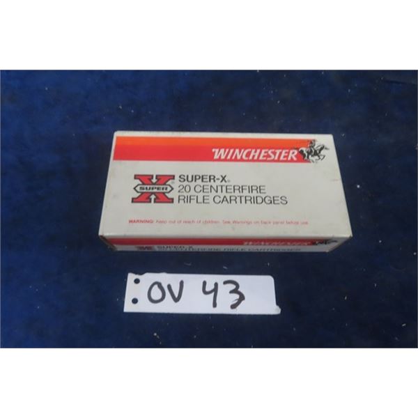 Winchester 358 Win Ammo - 20 Rounds - MUST PROVIDE PROOF OF PAL PRIOR TO PURCHASE - WE DO NOT SHIP A