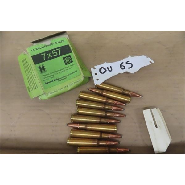 Mantel 7 x 57 Ammo - 10 Rounds-  MUST PROVIDE PROOF OF PAL PRIOR TO PURCHASE - WE DO NOT SHIP AMMO