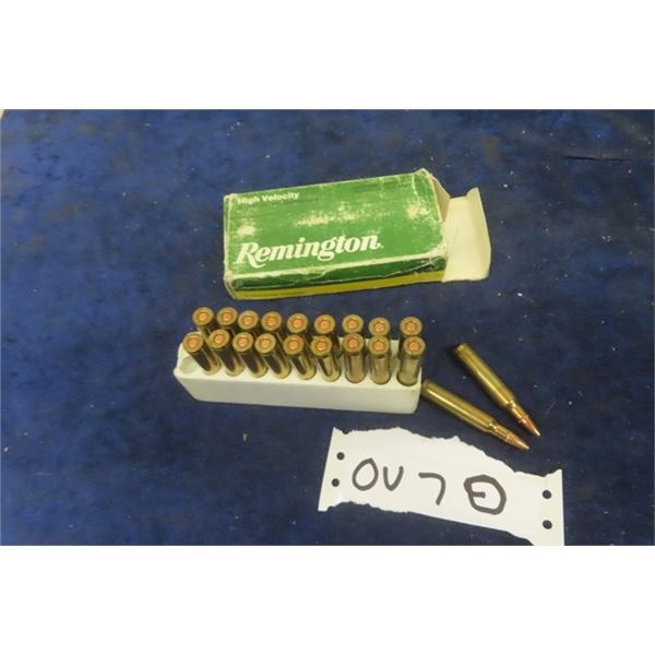 Remington 222 Rem Mag Ammo - 20 Rounds -  MUST PROVIDE PROOF OF PAL PRIOR TO PURCHASE - WE DO NOT SH