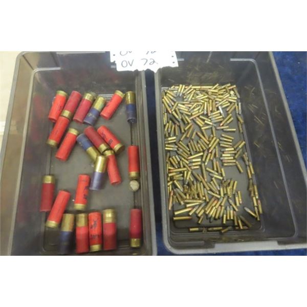 12 Gauge Ammo - 22 Rounds & Various 22 Cal Ammo -  MUST PROVIDE PROOF OF PAL PRIOR TO PURCHASE - WE 