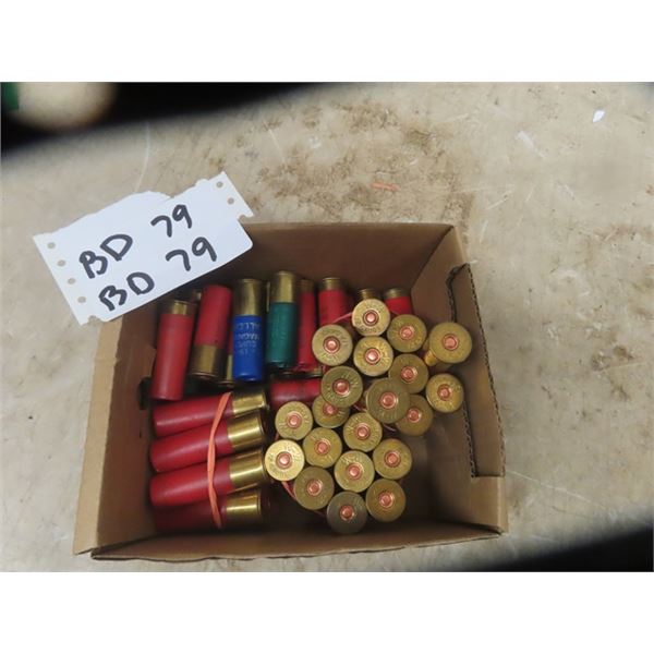 12 Gauge Ammo - 49 Rounds - Various Factory + Reloads - MUST PROVIDE PROOF OF PAL PRIOR TO PURCHASE 