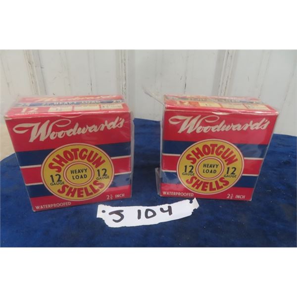 Woodward's Vintage 12 Gauge Ammo - 50 Rounds  - MUST PROVIDE PROOF OF PAL PRIOR TO PURCHASE - WE DO 