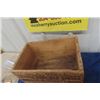 Image 6 : CiL Vintage Wooden Ammo Crate 9" x 9.5" x 14" 