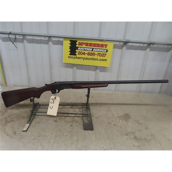 Stevens 94 12 Gauge 2 3/4" + 3"  SS 30" Serial# 2D761 533 - Broken Exterior Hammer but Still Functio