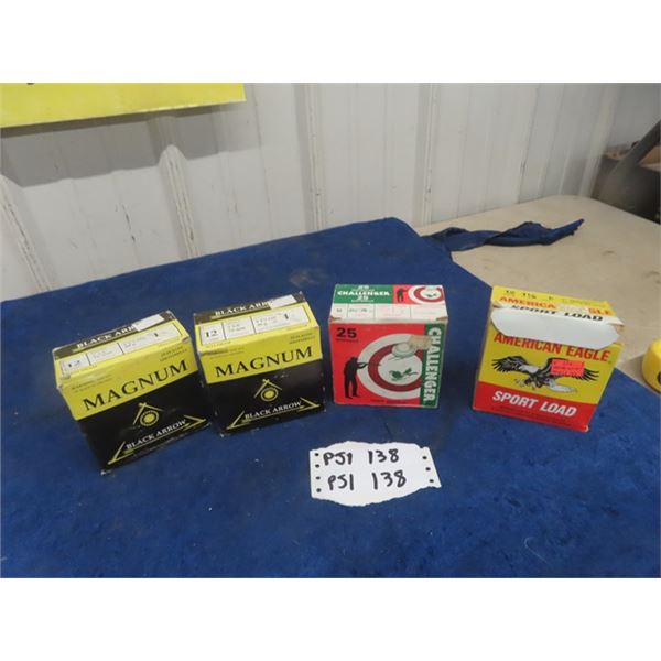Mix Brands of 12 Gauge 2 3/4" Ammo - 85 Rounds - MUST PROVIDE PROOF OF PAL PRIOR TO PURCHASE - WE DO