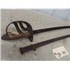 Image 7 : Sword - Cavalry Style with Sheath, 40" Long